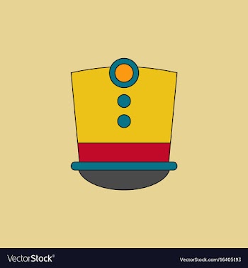Magic hat vector image