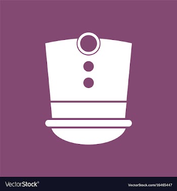 Magic hat vector image