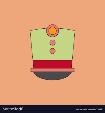 Magic hat vector image