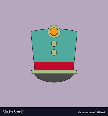 Magic hat vector image