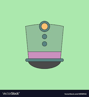 Magic hat vector image