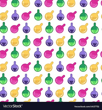 Magic potion pattern vector image
