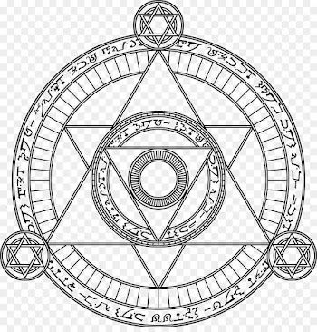 Magic Symbol Seal of Solomon Witchcraft Spell - symbol 