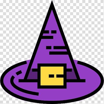 Magic Witchcraft Wand Icon, Magic Hat transparent background PNG clipart