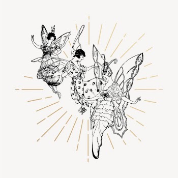 Magical fairies drawing, vintage mythical | Free Photo Illustration - rawpixel