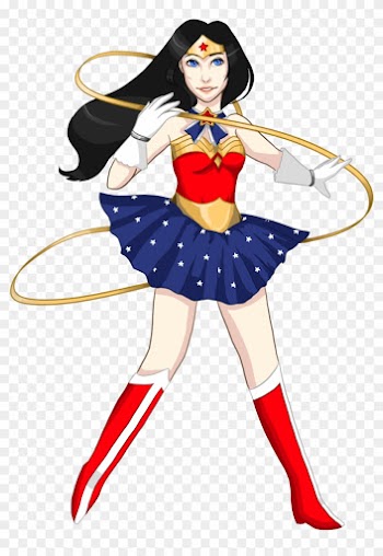 Magical Girl Wonder Woman By Doelihan Magical Girl - Wonder Woman Girl Png