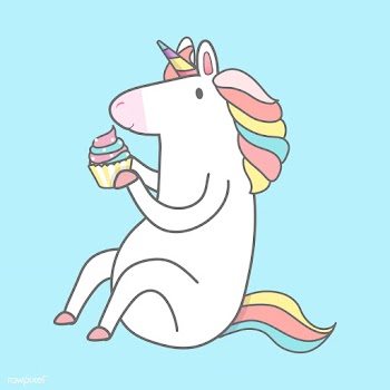 Magical rainbow unicorn illustration vector | Free stock vector - 515612