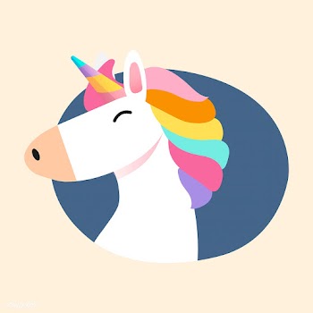 Magical rainbow unicorn illustration vector | Free stock vector - 515613