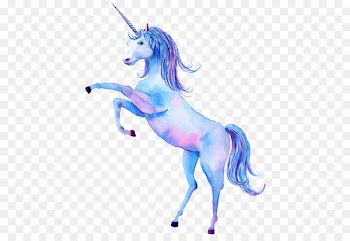 Magical Unicorns Watercolor painting Clip art Illustration - unicorn 
