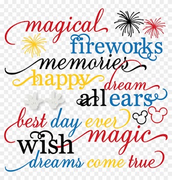 Magical Words Set Svg Cut Files Free Svgs Firework - Cute Svg Cut Files