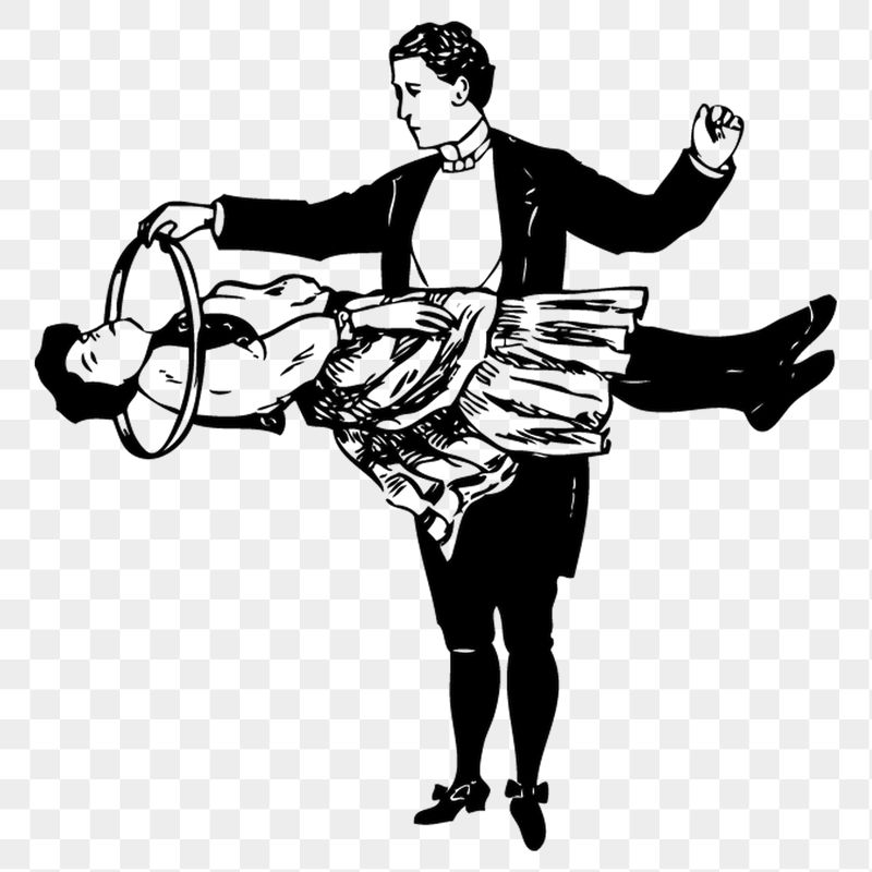 Magician show png sticker illustration, | Free PNG - rawpixel