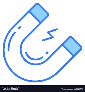 magnet icon for graphic and web design