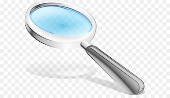 Magnifying Glass, Glass, Lens, Aqua PNG
