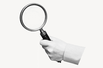 Magnifying glass in hand, search | Free Photo - rawpixel