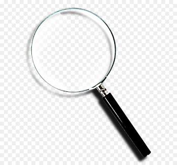 Magnifying glass Magnifier Icon - A magnifying glass 