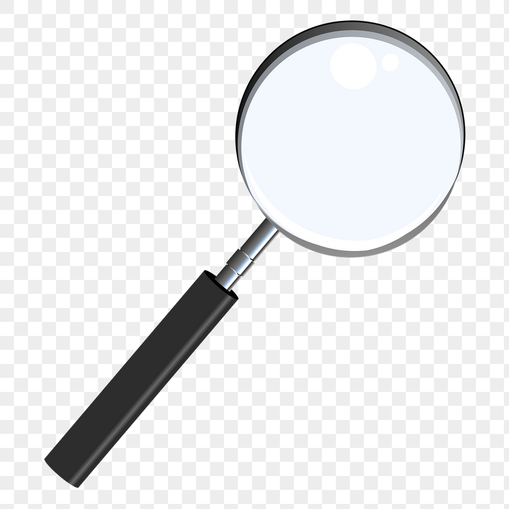 Magnifying glass png sticker object | Free PNG - rawpixel