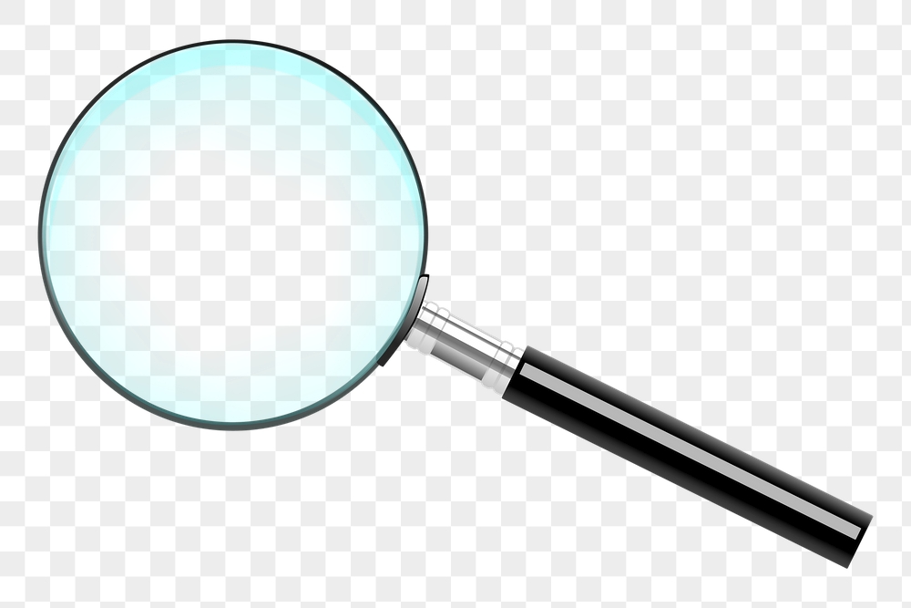 Magnifying glass png sticker, object | Free PNG - rawpixel