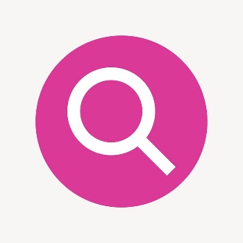 Magnifying glass, search icon, flat | Free Icons - rawpixel