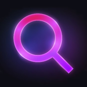 Magnifying glass, search icon, neon | Free Icons - rawpixel