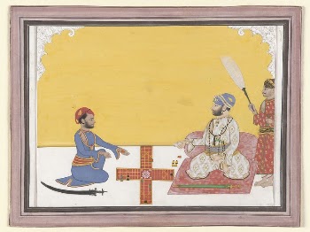 Maharaja Sovan Singh playing pachisi | Free Photo - rawpixel
