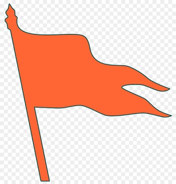 Maharashtra Maratha Empire Flag Shiv Sena Clip art - Hanuman 