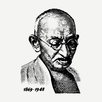 Mahatma Gandhi portrait, famous lawyer, | Free PSD - rawpixel