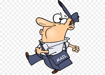 Mail carrier Vector graphics Royalty-free Cartoon Image - daven poster 
