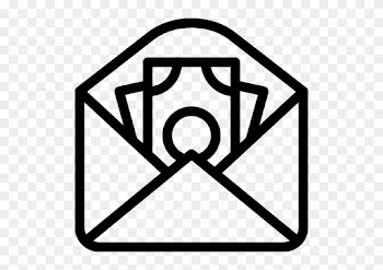 Mail Money Icon - Open Message Icon Png