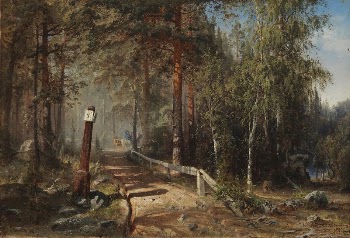 Mail road in häme, 1860, | Free Photo - rawpixel