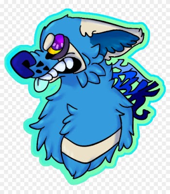 Main Fursona, Second Digi Suit Updating Ref Puddle - Cartoon