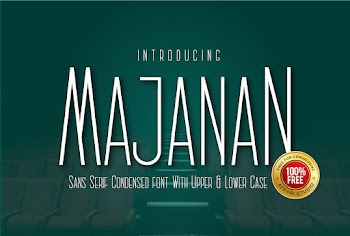 Majanan Sans Serif Condensed Font Free