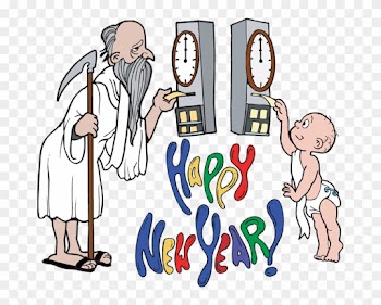 Majestic Father Time Clip Art Clipart Collection Happy - Father Time New Year