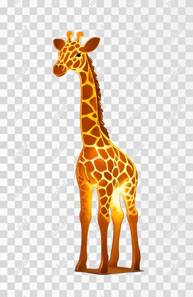 Majestic Giraffe in Natural Style