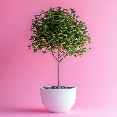 Majestic Green Tree in Elegant Pot