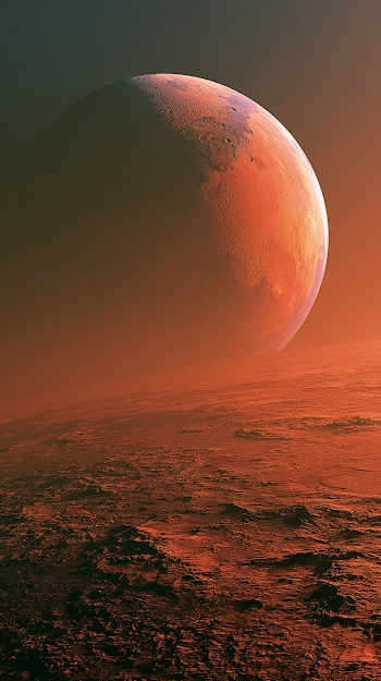 Majestic View of Mars