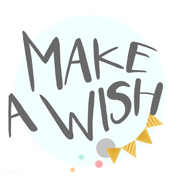Make a wish typography vector | Free stock vector - 508597