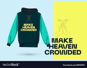 make heaven crowded t-shirt design
