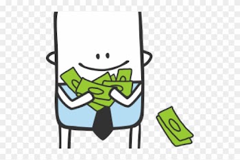 Make Money Clipart Cash Deposit - Cartoon