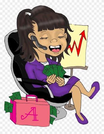 Make Money Clipart Spending Money - Cartoon