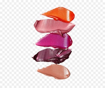 Make-up artist Cosmetics Artists portfolio Book - Multicolor color lipstick smear test different color 