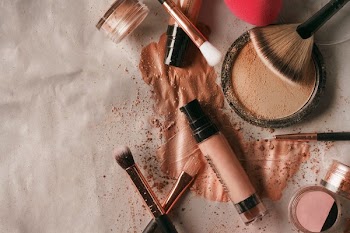 Makeup Beauty Flatlay