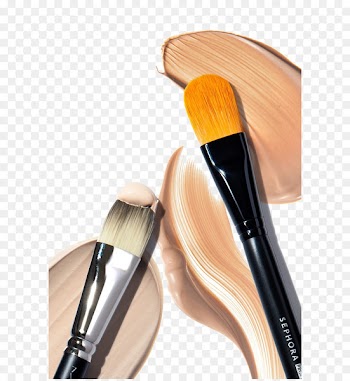 Makeup brush Cosmetics Rouge - Paste traces 