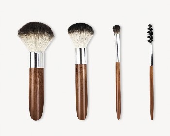 Makeup brush set image, isolated | Free Photo - rawpixel