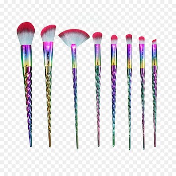 Makeup brush Unicorn Cosmetics Comb - unicorn 