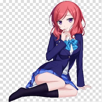 Maki Nishikino Anime Cosplay Kirito, Anime transparent background PNG clipart
