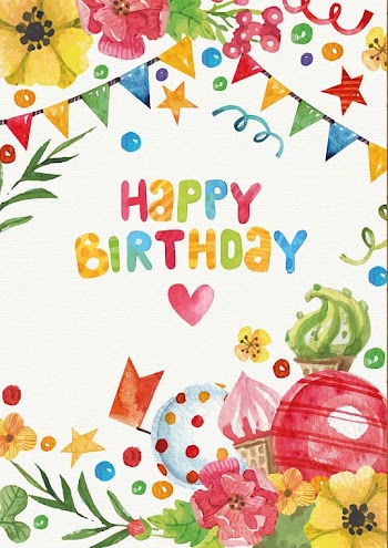 Making birthday cards transparent background PNG clipart
