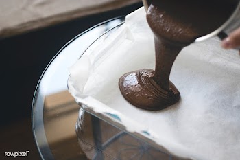 Making chocolate dough | Free public domain photo - 448122