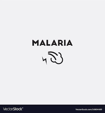 Malaria sign vector image