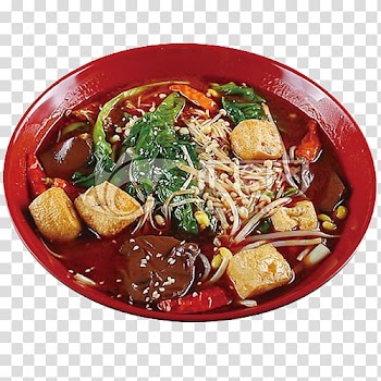 Malatang u8df3u4e00u8df3 Hot pot Vegetable, Duck blood tofu mushroom chowder food transparent background PNG clipart