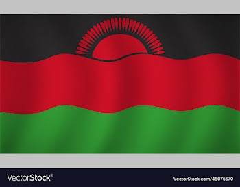 malawi flag background